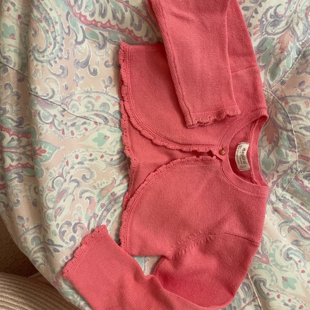 Mayoral 18 month cropped sweater